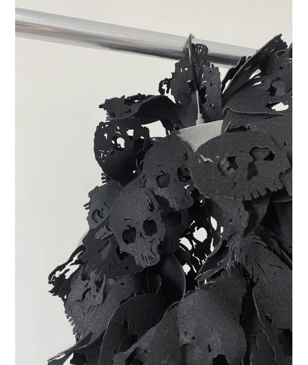 UNDERCOVER Черный шарф, фото 2