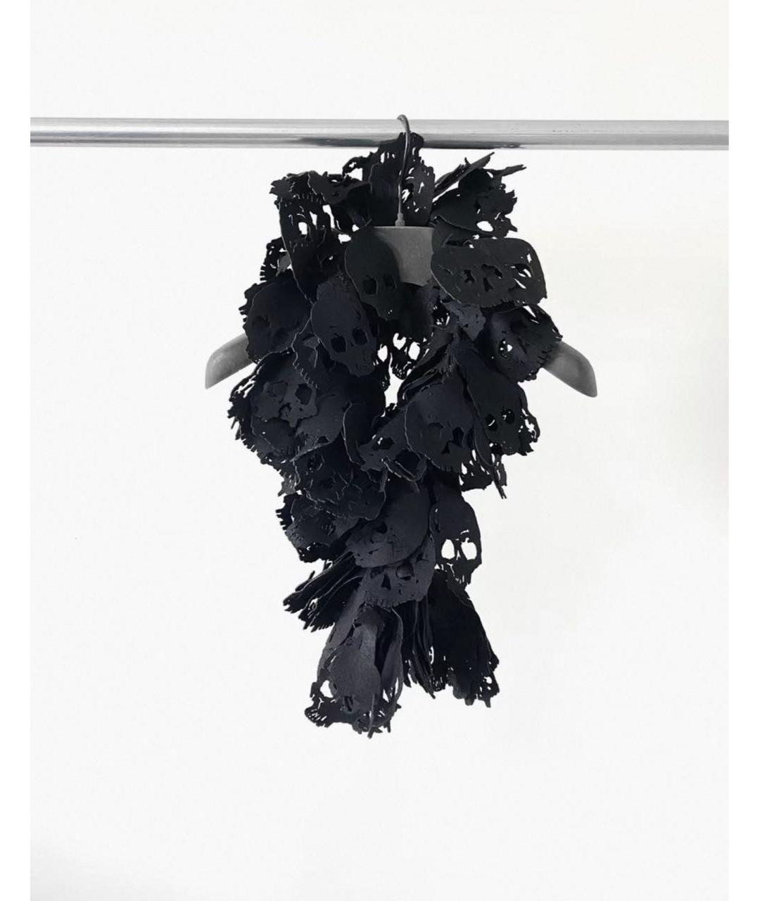 UNDERCOVER Черный шарф, фото 5