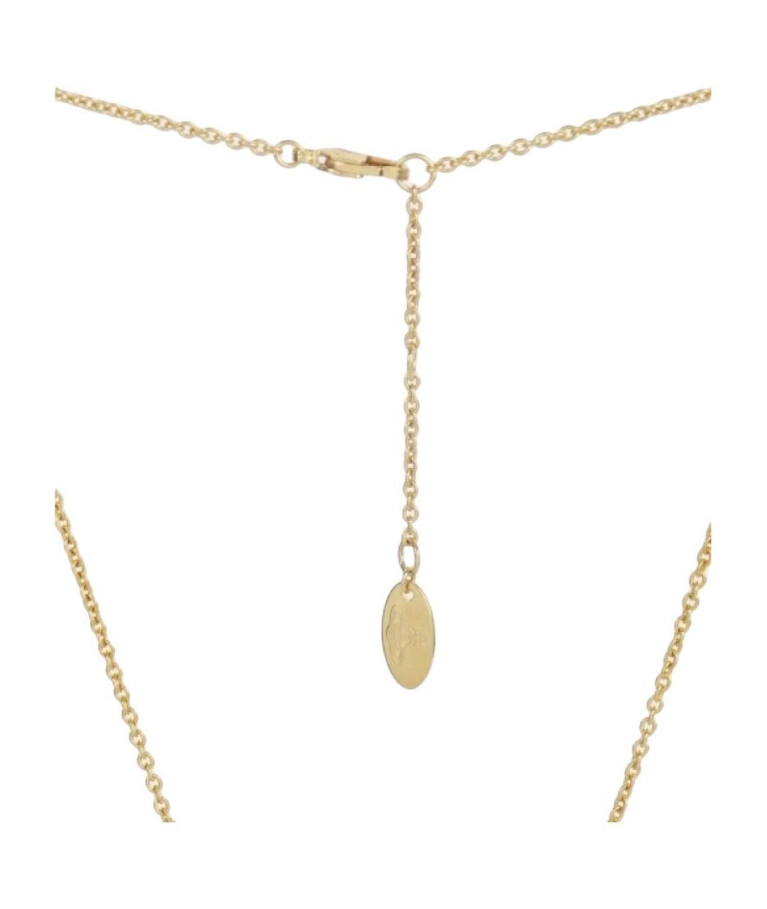 VIVIENNE WESTWOOD Золотое латунное колье, фото 5