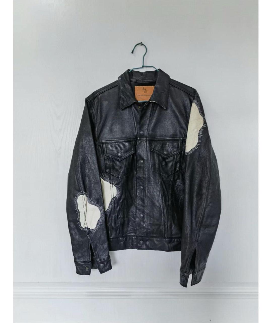 YOHJI YAMAMOTO Кожаная куртка, фото 5