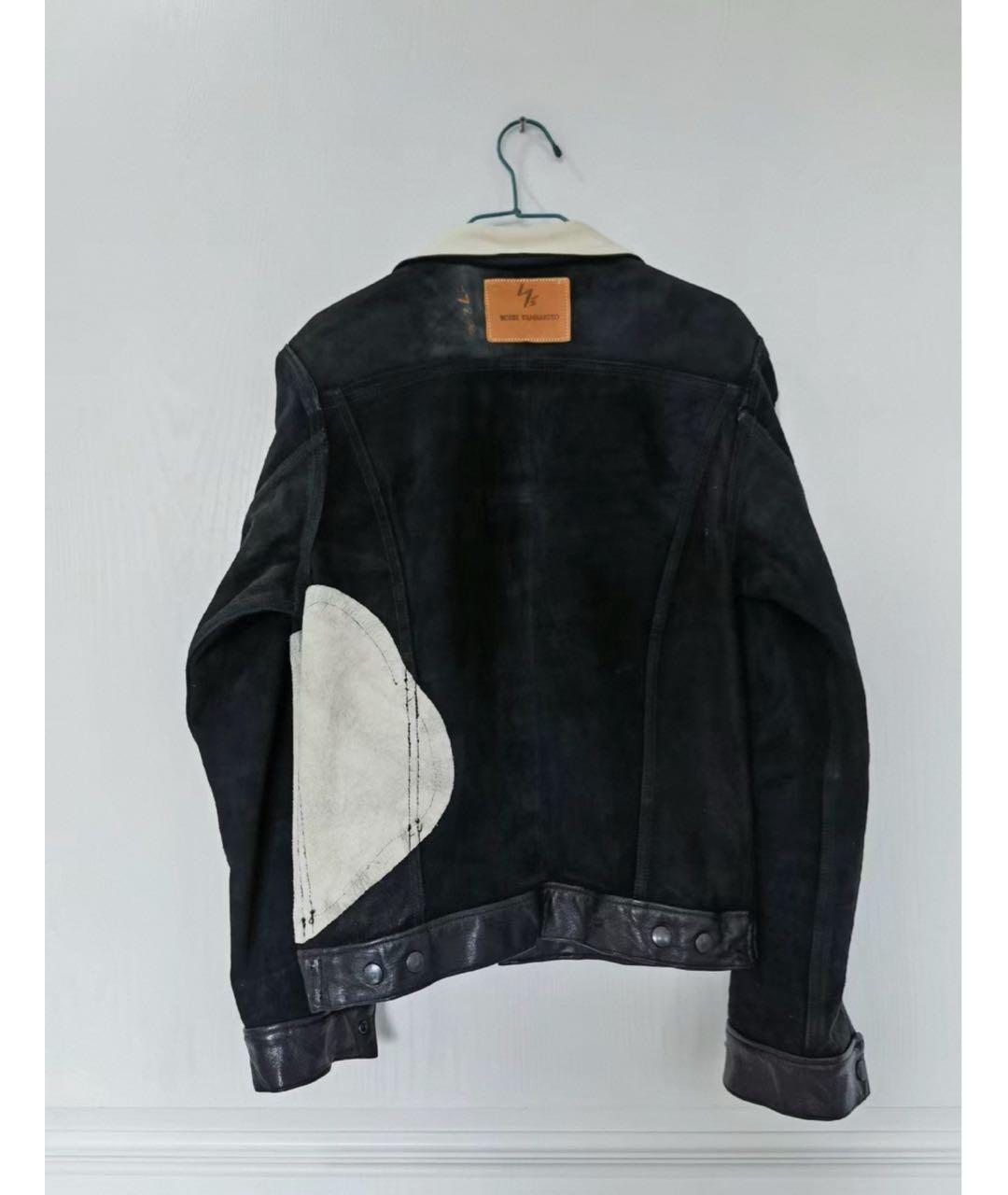 YOHJI YAMAMOTO Кожаная куртка, фото 4