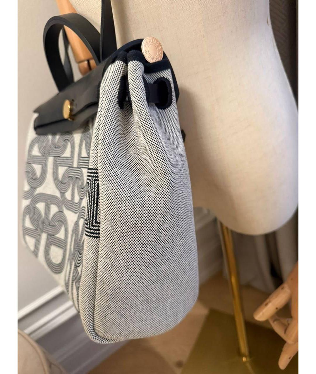 HERMES Черная сумка с короткими ручками, фото 4