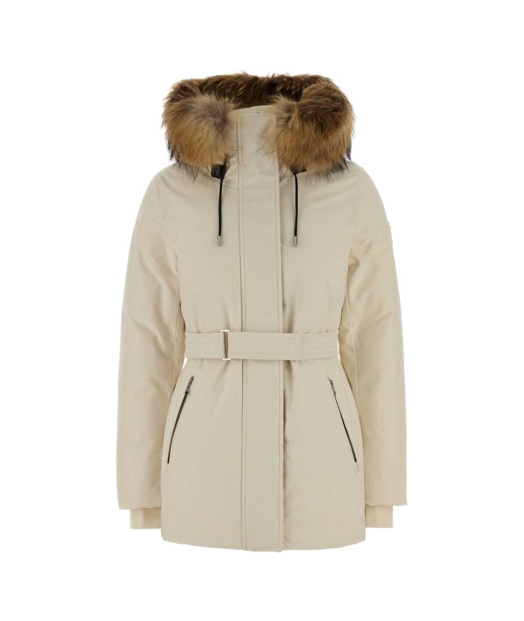 Mackage Бежевый полиамидовый пуховик, фото 1