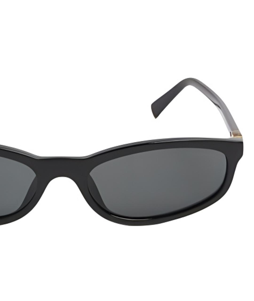 MIU MIU Черные пластиковые солнцезащитные очки, фото 3