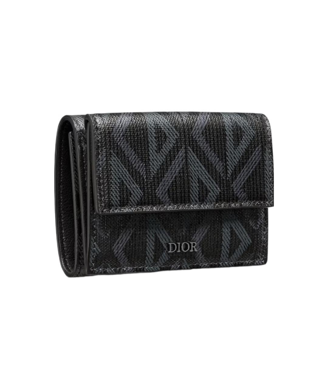 CHRISTIAN DIOR Черный кошелек, фото 2