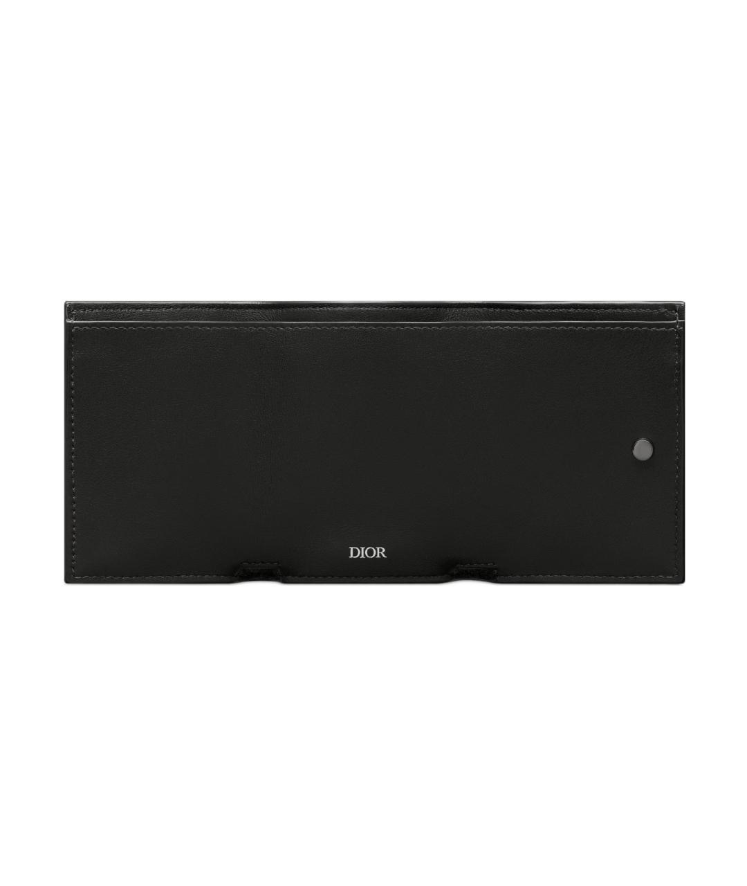 CHRISTIAN DIOR Черный кошелек, фото 4