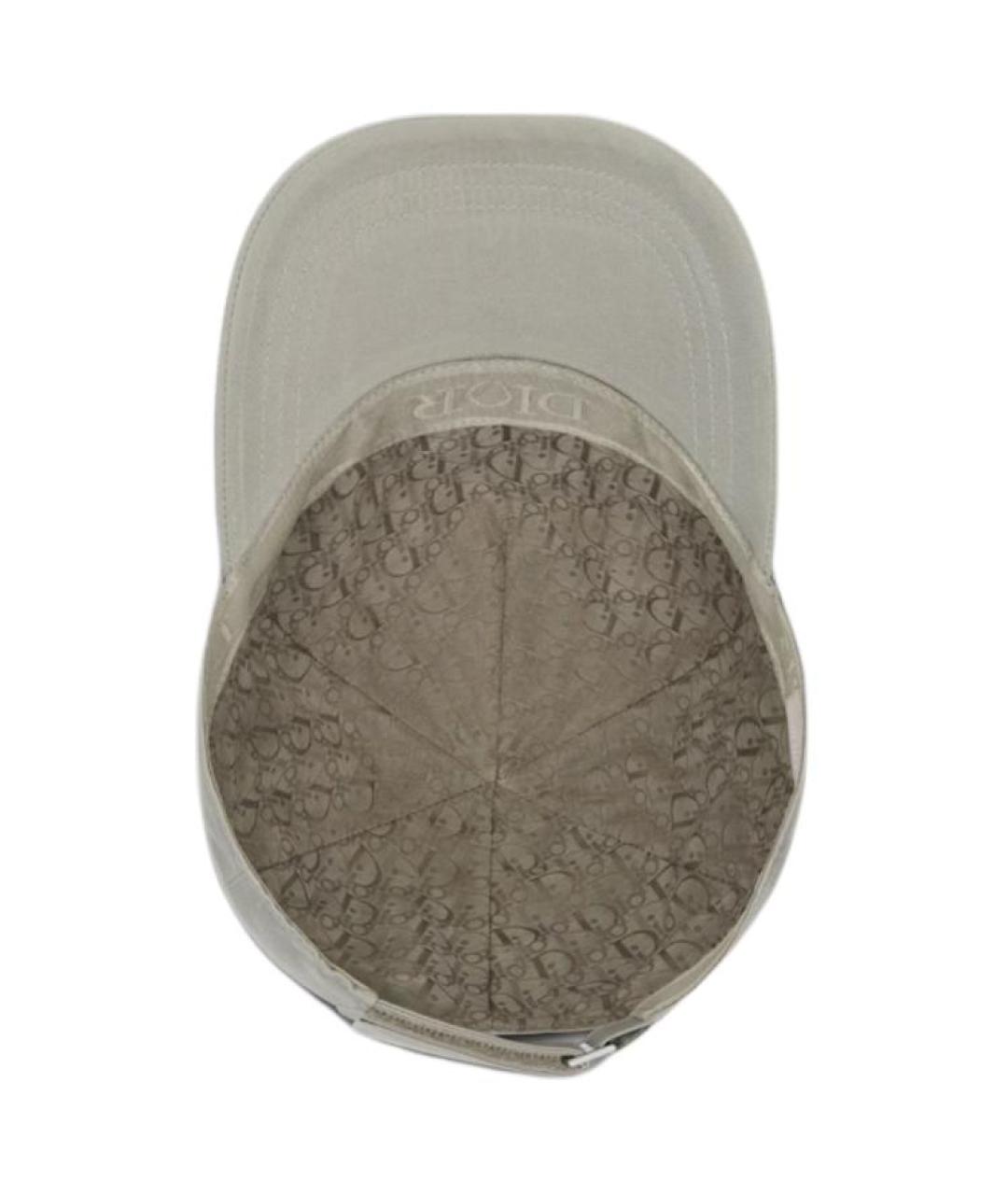 CHRISTIAN DIOR Бежевая кепка, фото 5