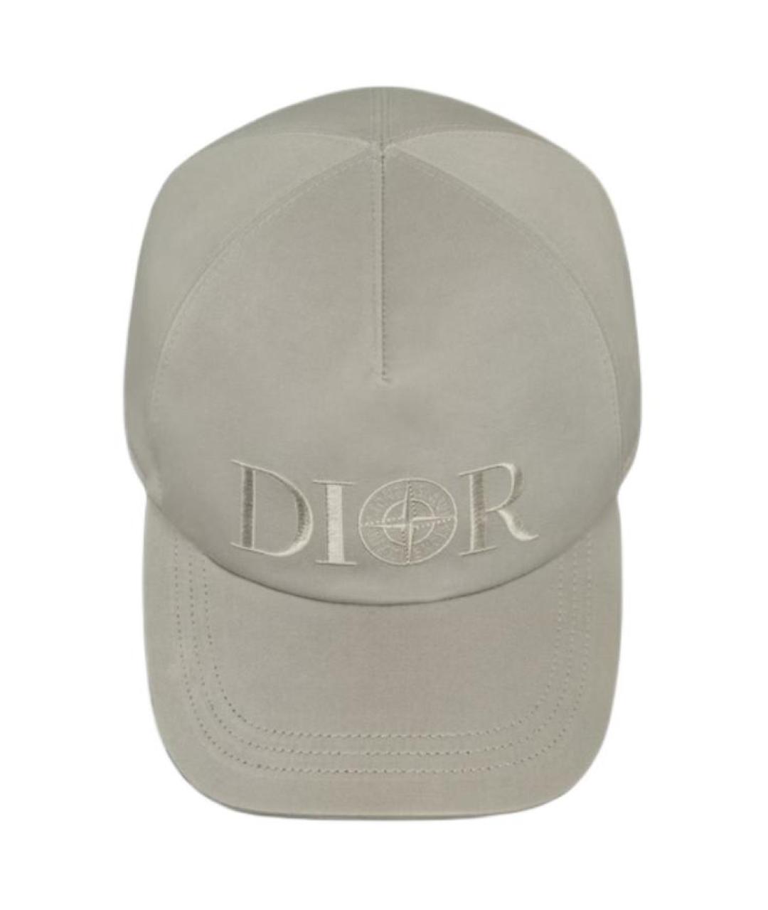 CHRISTIAN DIOR Бежевая кепка, фото 3