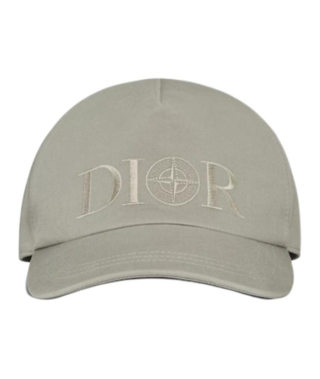 CHRISTIAN DIOR Бежевая кепка, фото 2