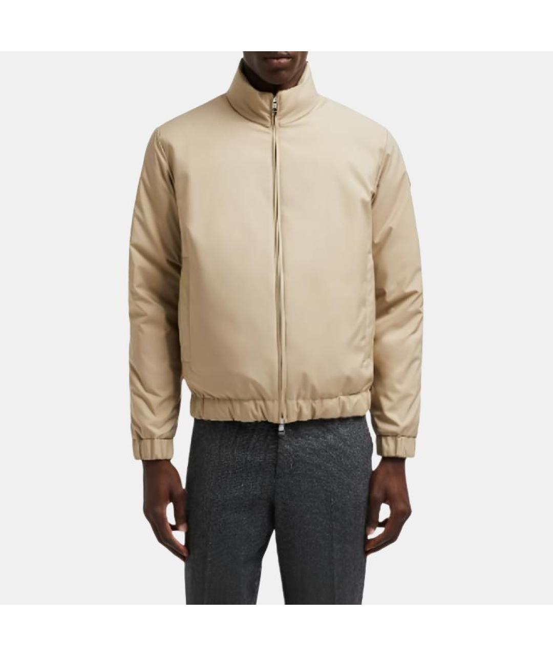 MONCLER Коричневая куртка, фото 3