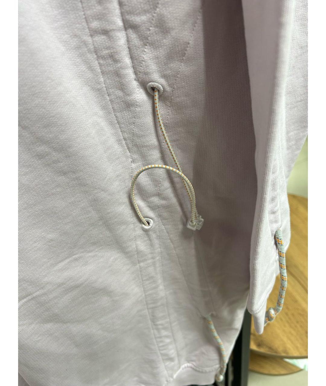 ALEXANDER MCQUEEN Розовое хлопковое повседневное платье, фото 5