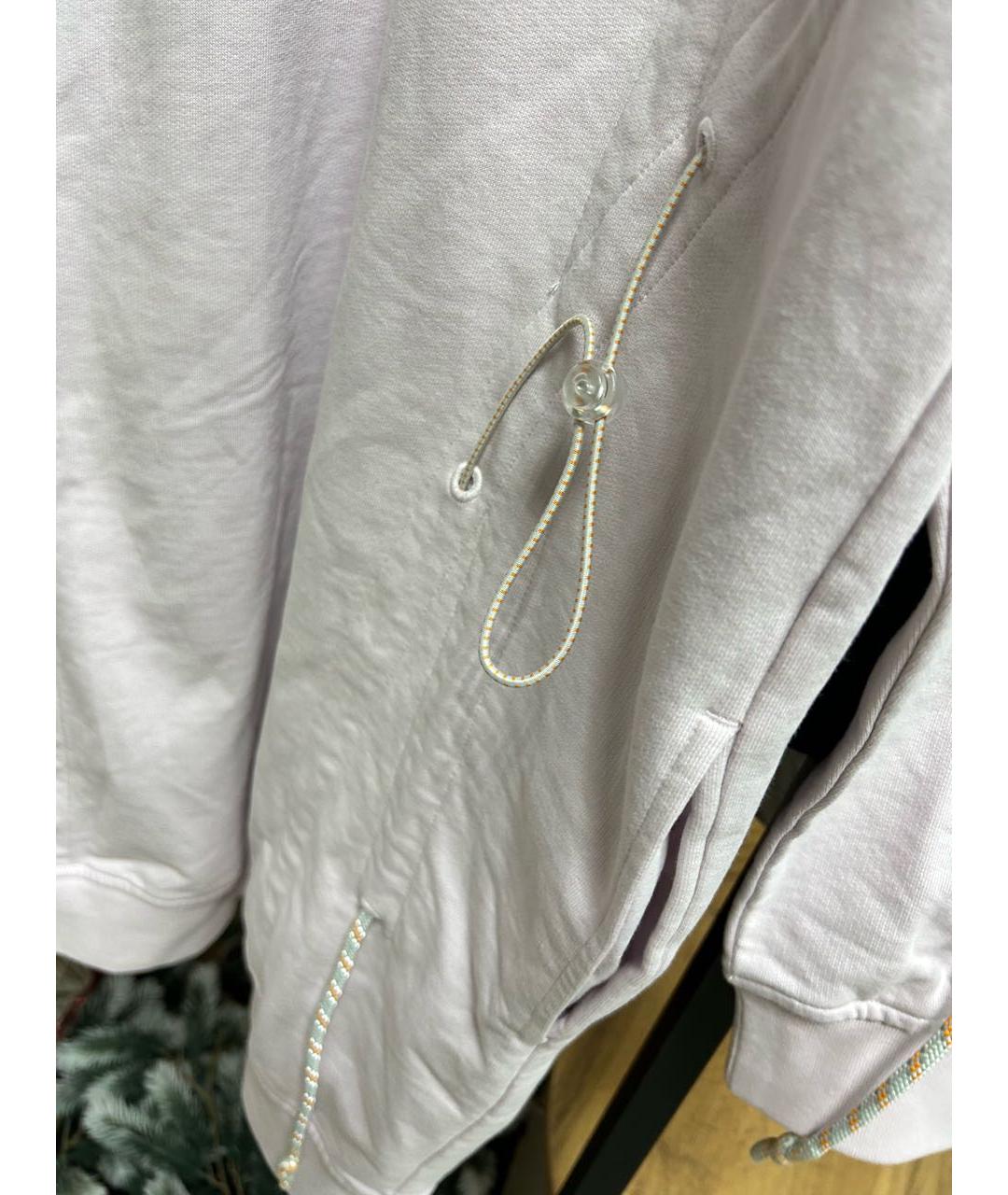 ALEXANDER MCQUEEN Розовое хлопковое повседневное платье, фото 6