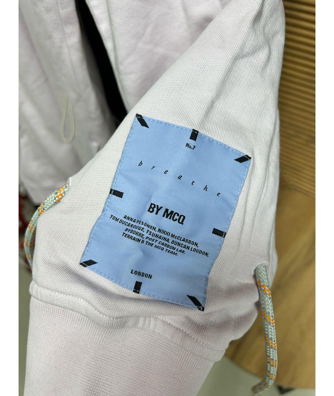 ALEXANDER MCQUEEN Розовое хлопковое повседневное платье, фото 2