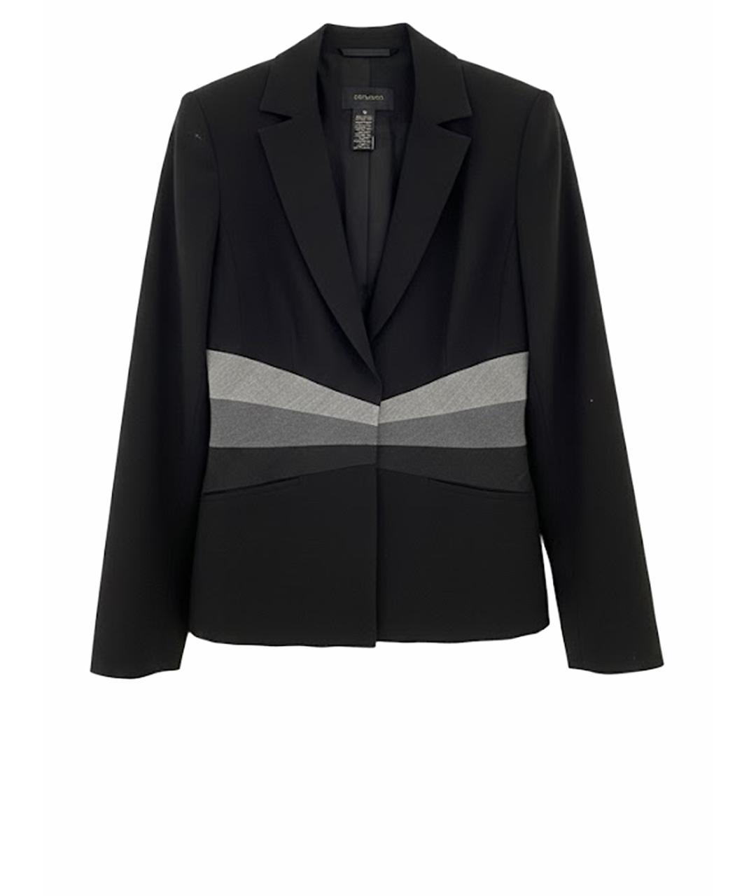 BCBG MAXAZRIA Черный шерстяной костюм с брюками, фото 1