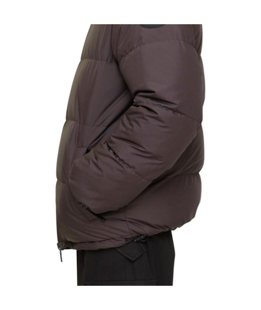 BURBERRY Коричневый пуховик, фото 5