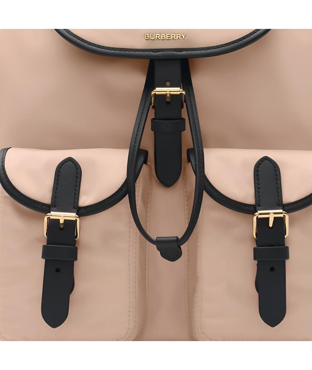 BURBERRY Бежевый рюкзак, фото 2