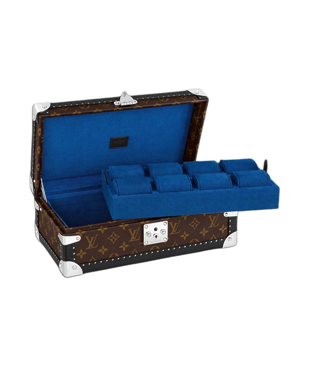 LOUIS VUITTON Коричневый чемодан, фото 2