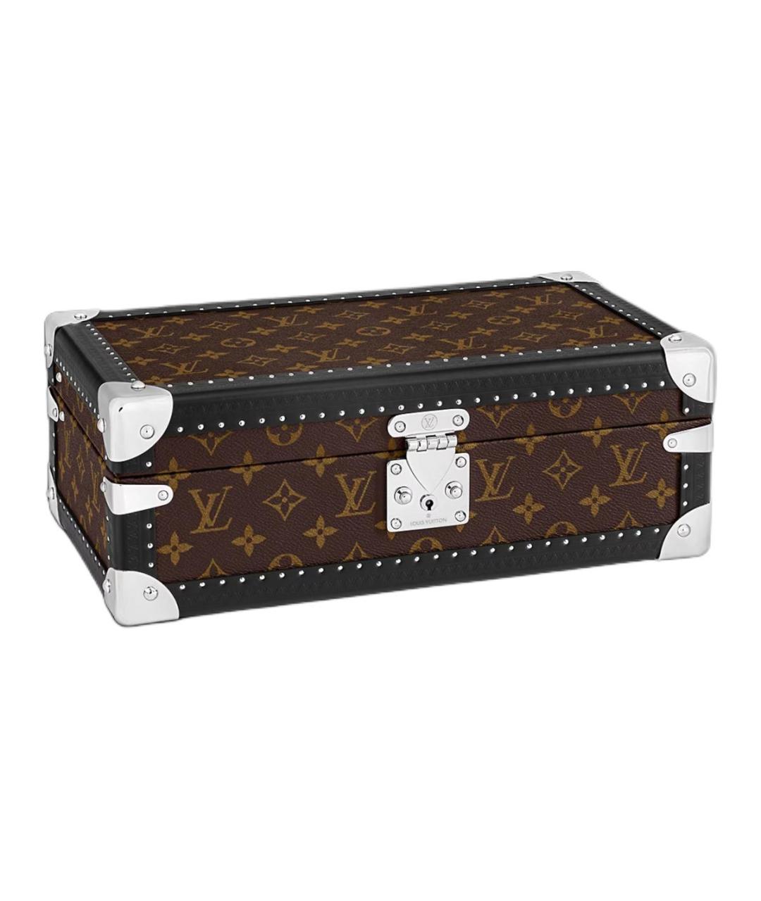 LOUIS VUITTON Коричневый чемодан, фото 1