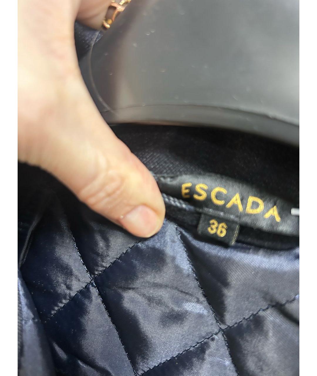 ESCADA Темно-синяя куртка, фото 3