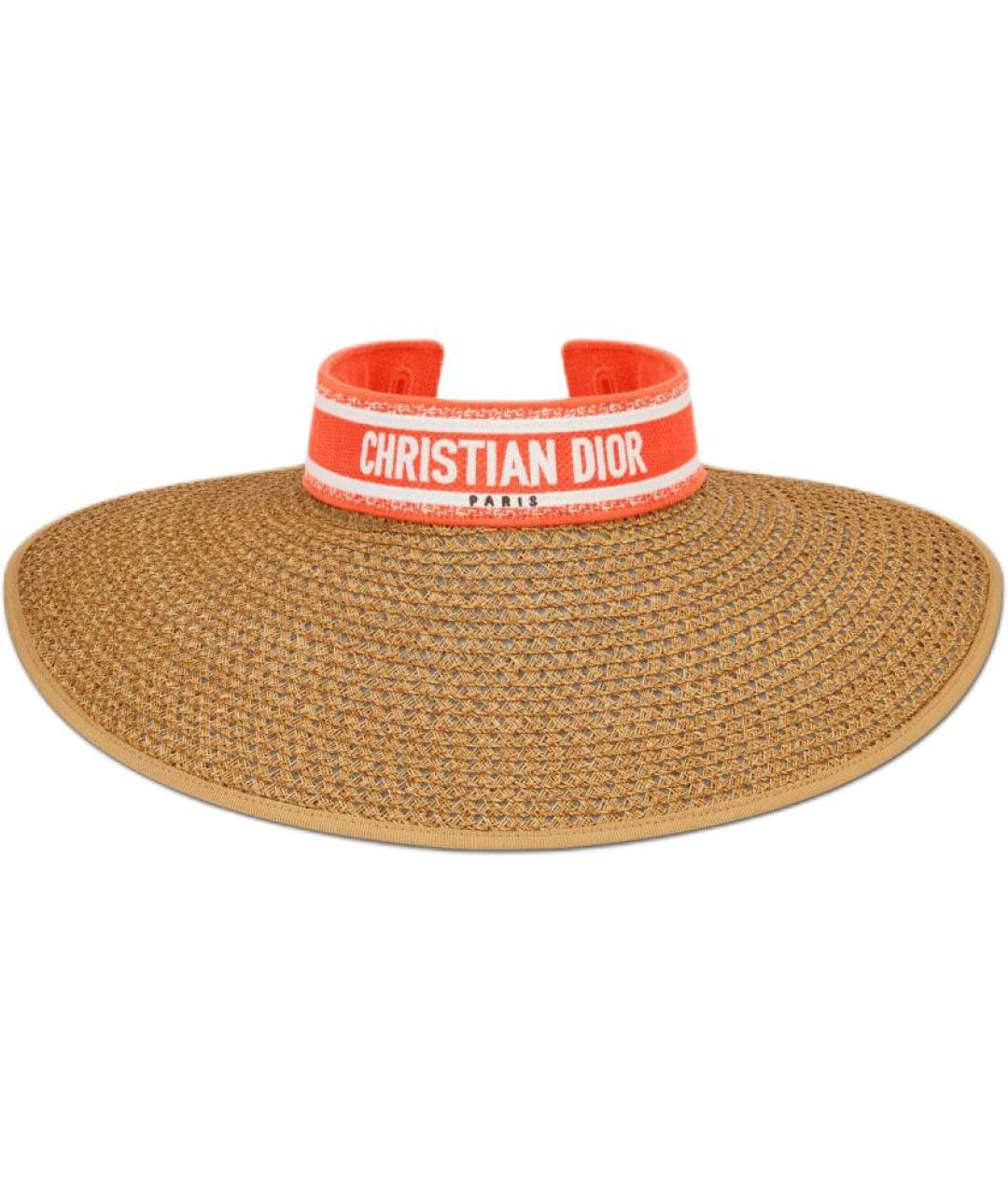 CHRISTIAN DIOR Бежевая шляпа, фото 1