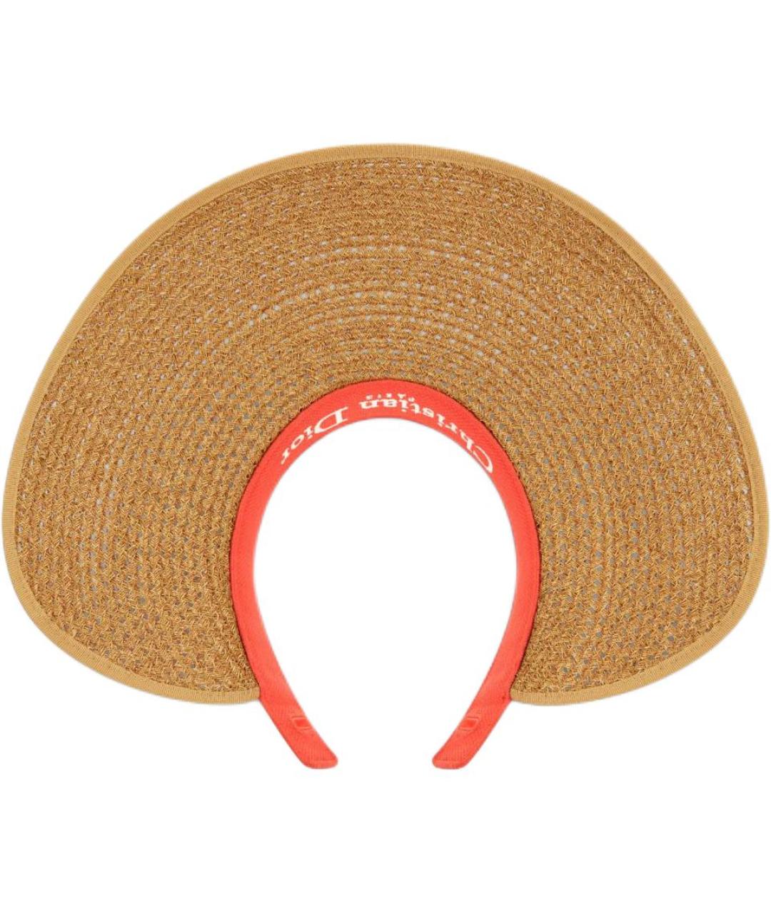 CHRISTIAN DIOR Бежевая шляпа, фото 4