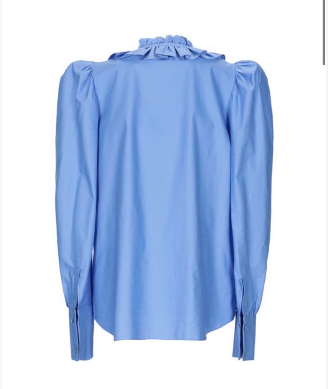 STELLA MCCARTNEY Голубая хлопковая рубашка, фото 2