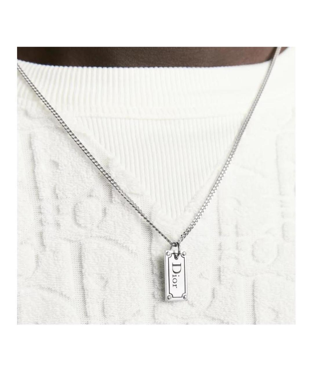 CHRISTIAN DIOR Серебряная цепочка/подвеска, фото 3