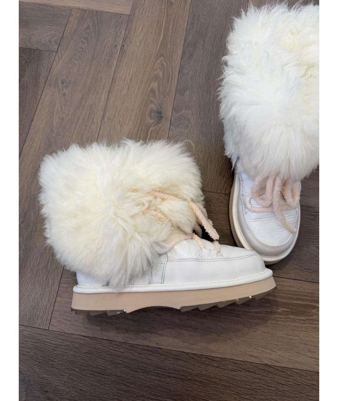 EMU Белые кожаные полусапоги, фото 2