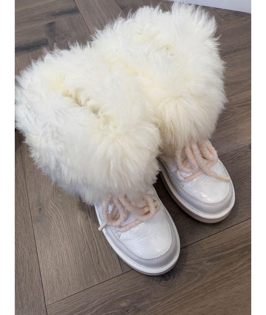 EMU Белые кожаные полусапоги, фото 3