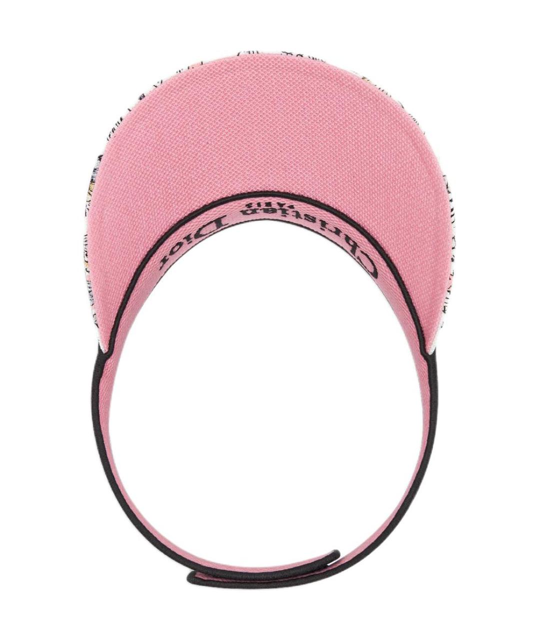 CHRISTIAN DIOR Бежевая хлопковая кепка, фото 5