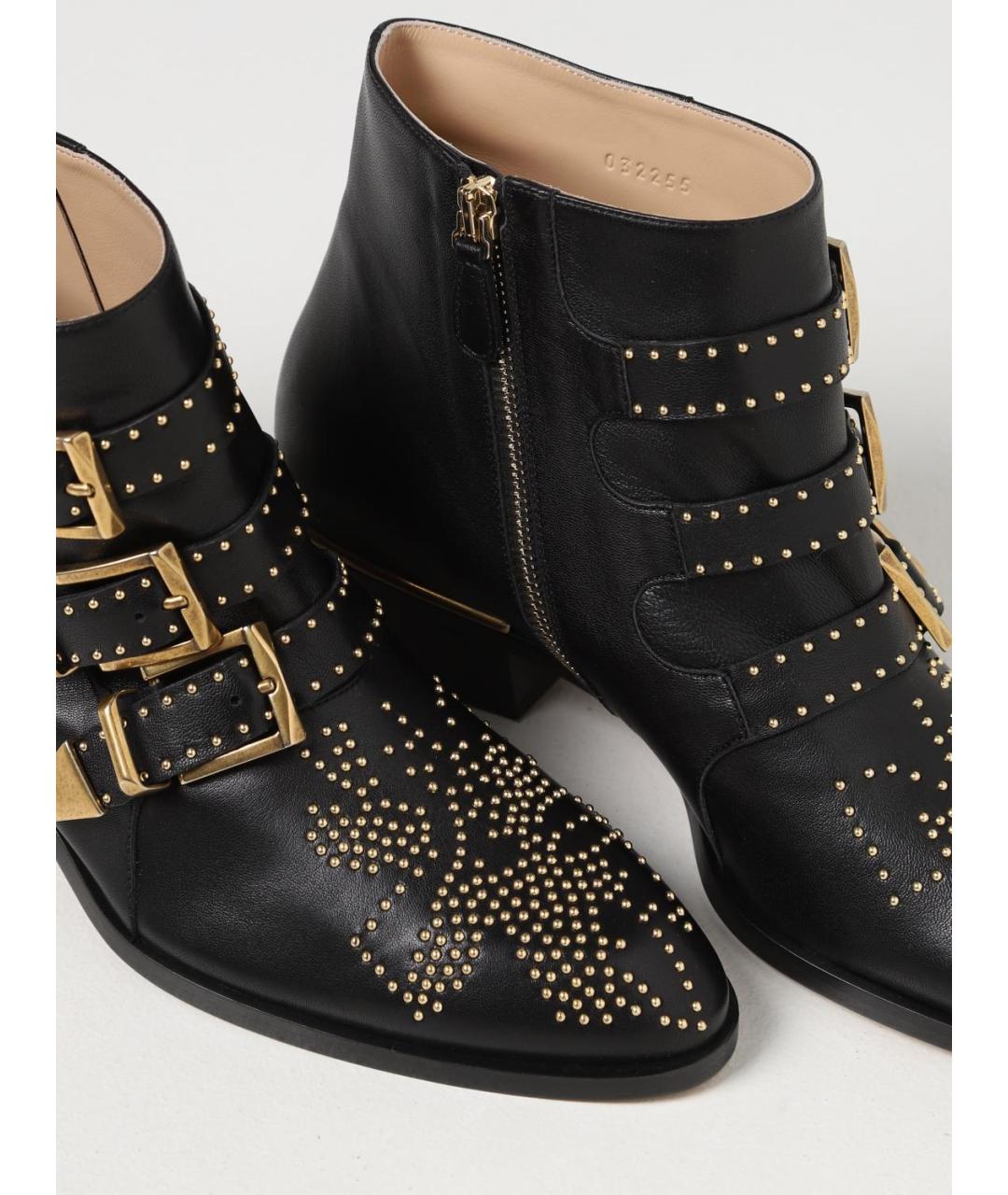 CHLOE Антрацитовые ботинки, фото 3