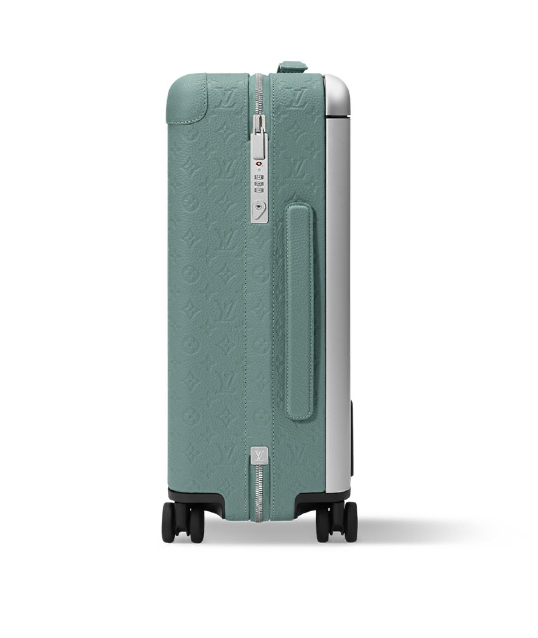 LOUIS VUITTON Бирюзовый чемодан, фото 3
