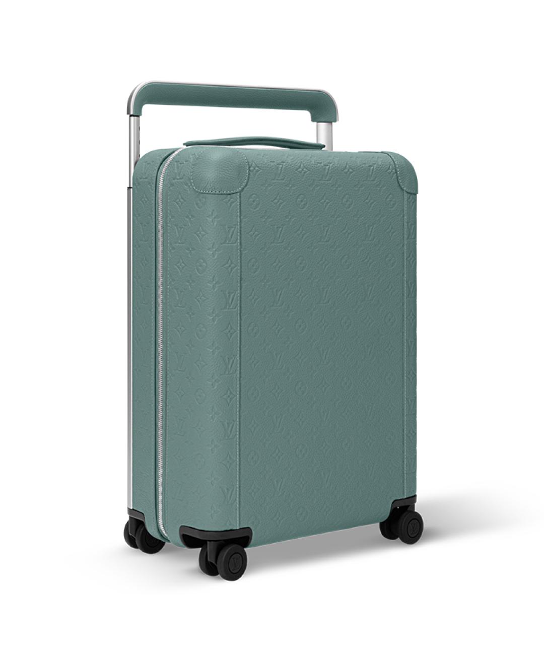 LOUIS VUITTON Бирюзовый чемодан, фото 2