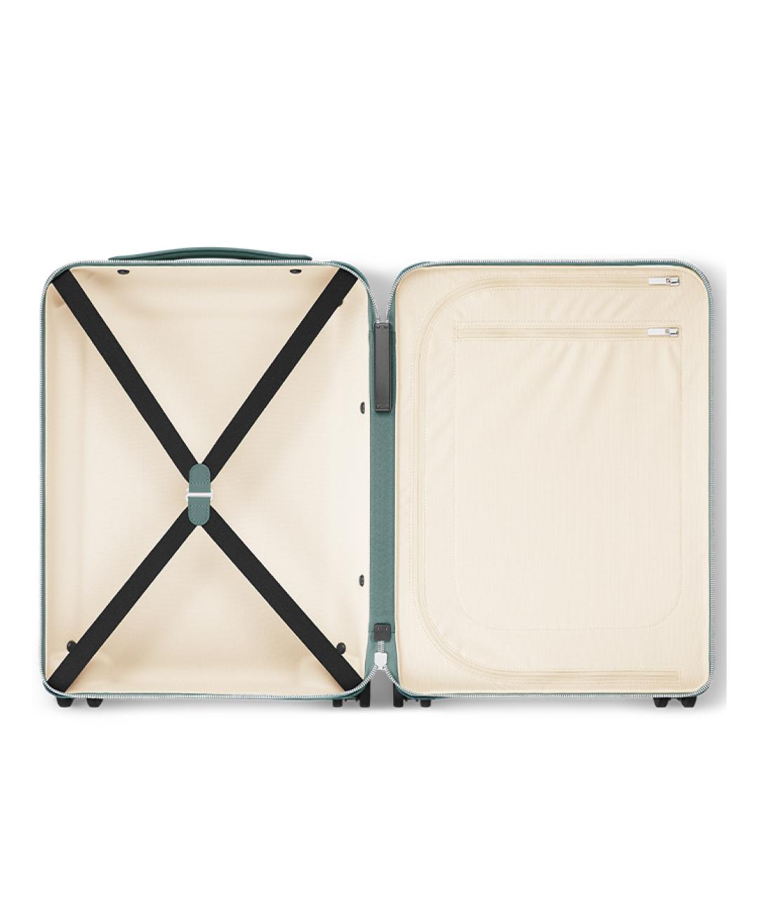 LOUIS VUITTON Бирюзовый чемодан, фото 5