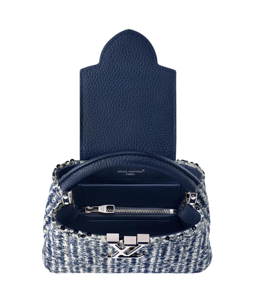 LOUIS VUITTON Синяя сумка через плечо, фото 4