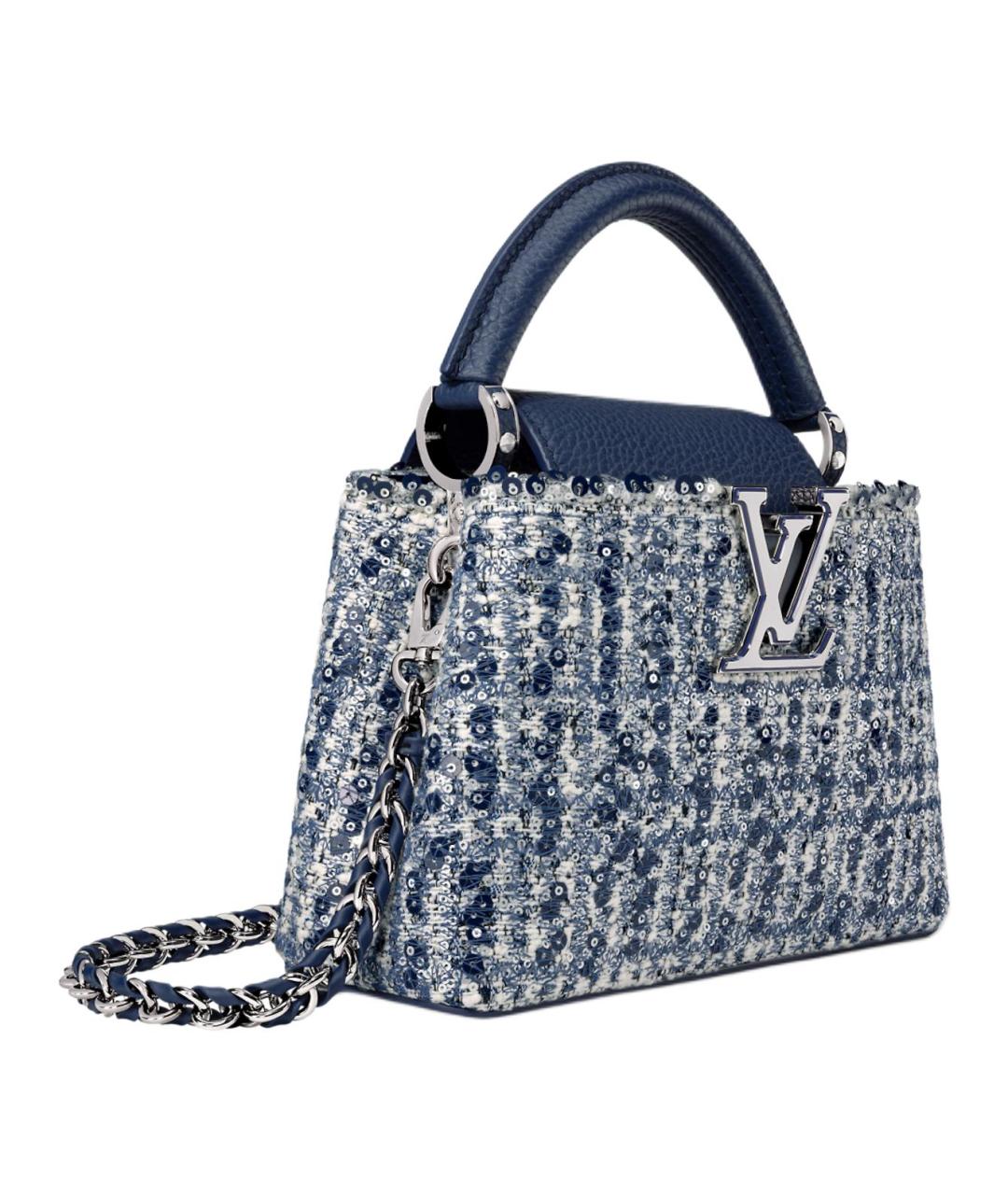 LOUIS VUITTON Синяя сумка через плечо, фото 2