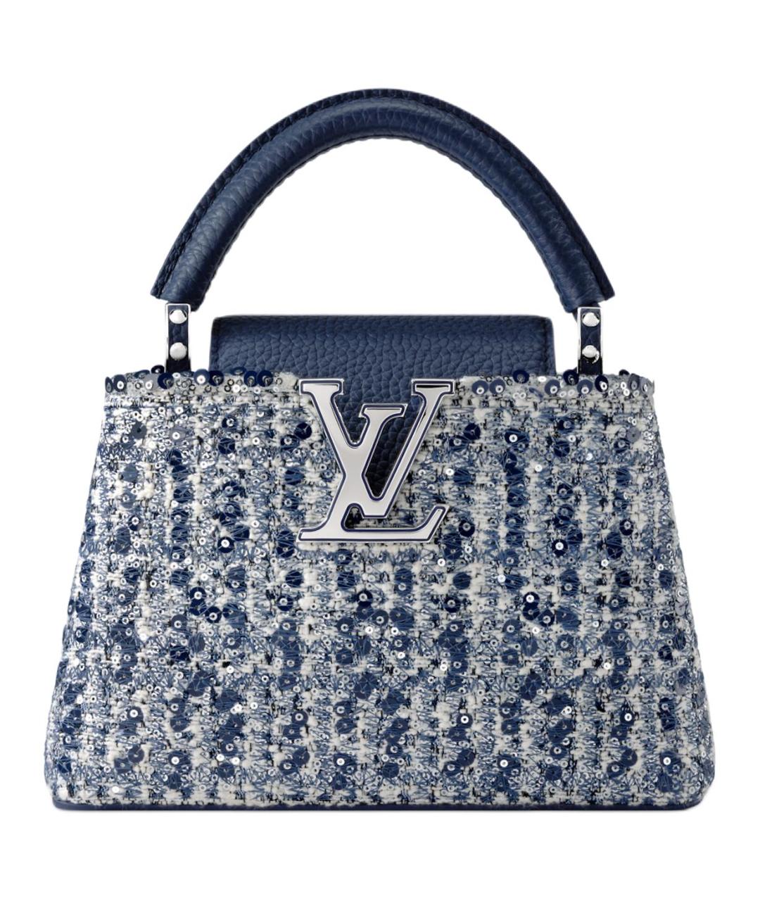 LOUIS VUITTON Синяя сумка через плечо, фото 1