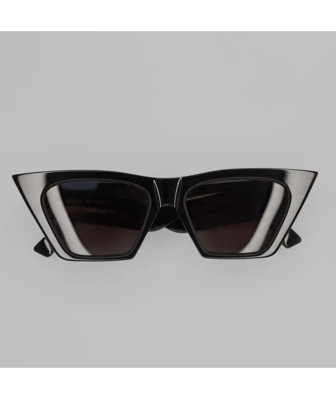 PHOEBE PHILO Черные пластиковые солнцезащитные очки, фото 9