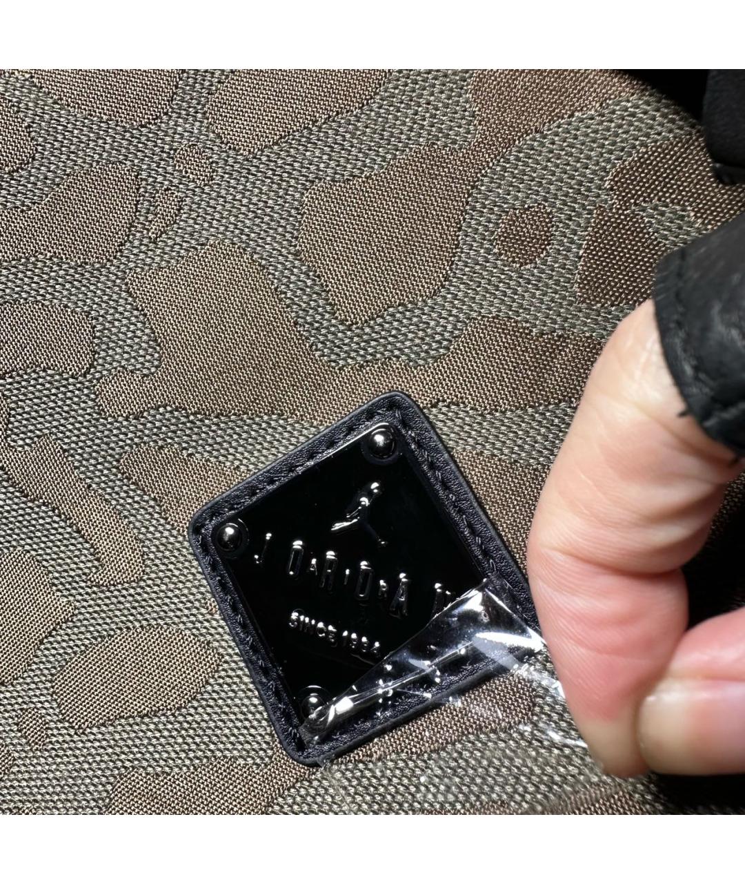 JORDAN Бежевый тканевый рюкзак, фото 5