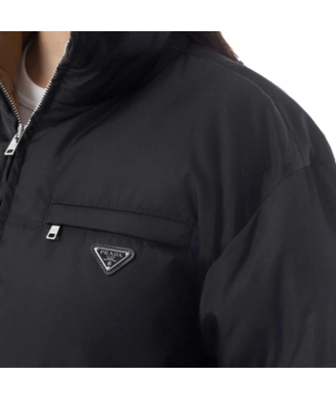 PRADA Черный пуховик, фото 6