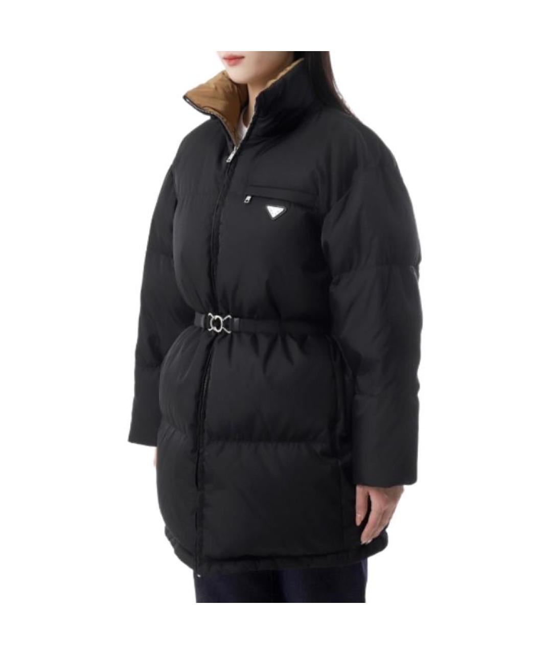 PRADA Черный пуховик, фото 3