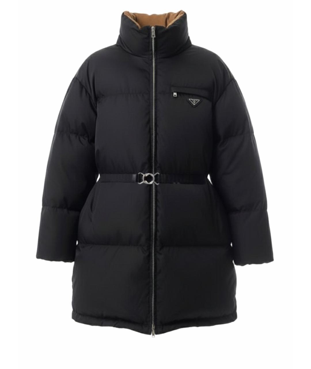 PRADA Черный пуховик, фото 1