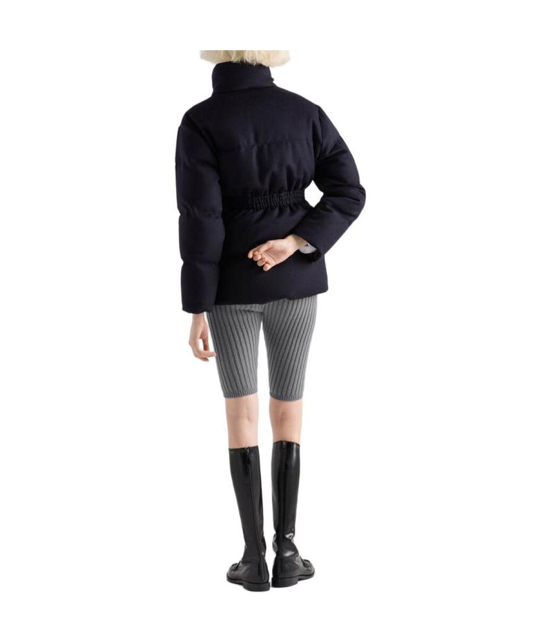 PRADA Темно-синий пуховик, фото 3