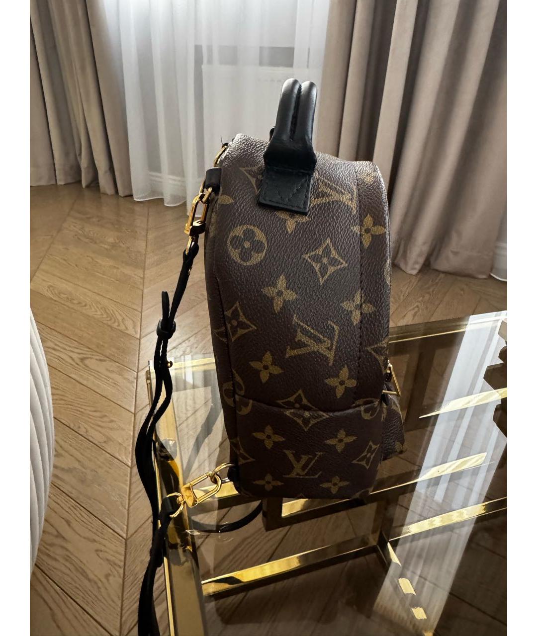 LOUIS VUITTON Коричневый рюкзак, фото 2