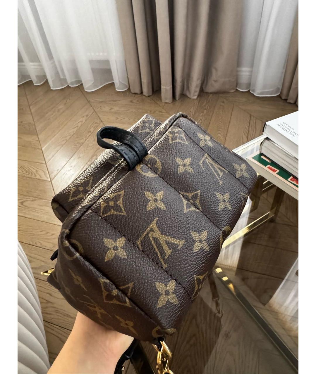 LOUIS VUITTON Коричневый рюкзак, фото 5