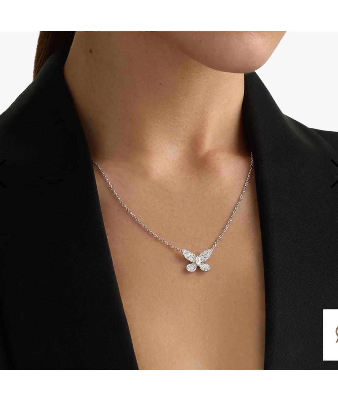 GRAFF Серебряное колье из белого золота, фото 2