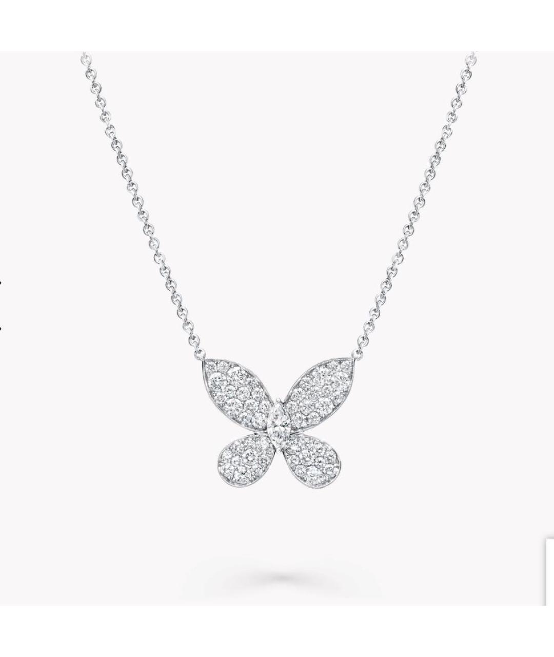 GRAFF Серебряное колье из белого золота, фото 4