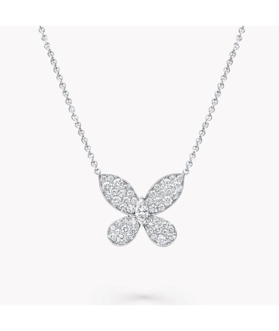 GRAFF Серебряное колье из белого золота, фото 3