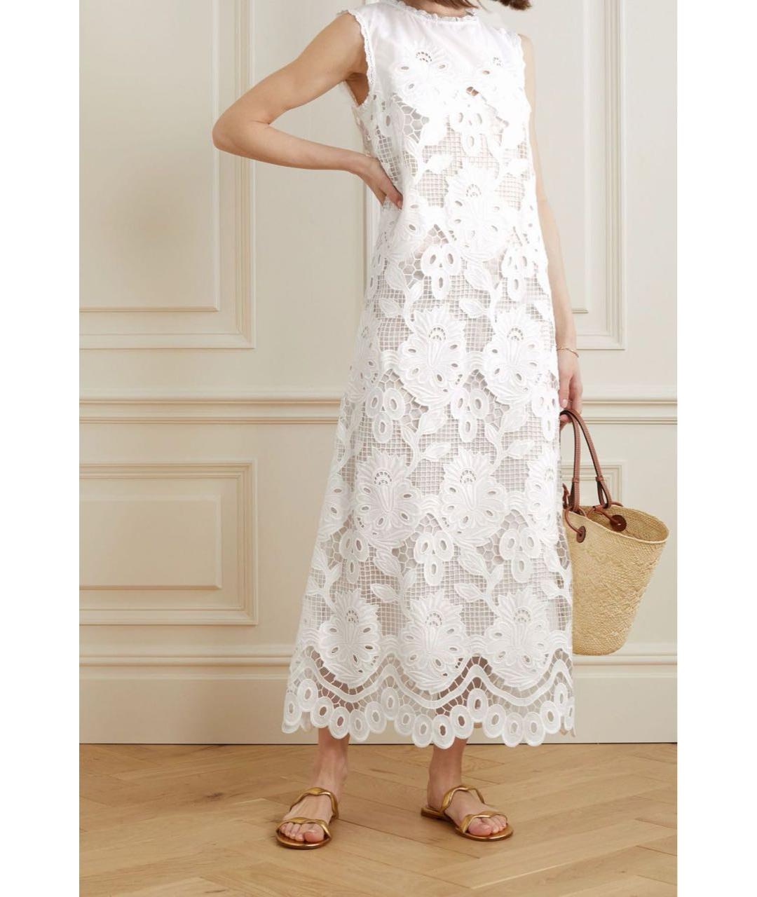 DOLCE&GABBANA Белое коктейльное платье, фото 2