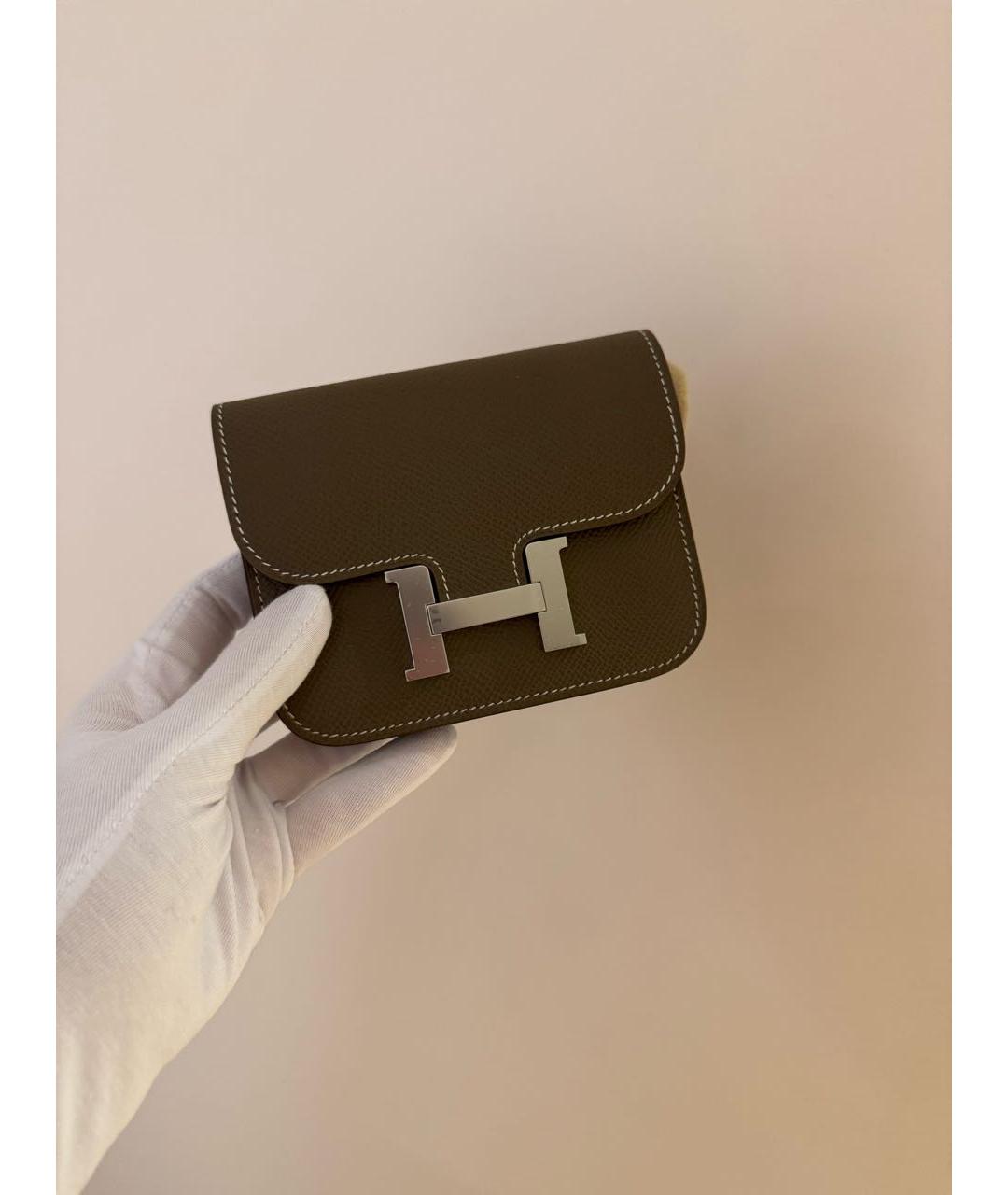 HERMES Кожаная поясная сумка, фото 4